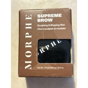 Morphe Supreme Brow Wax Almond Brown Tint Shaping Fill In